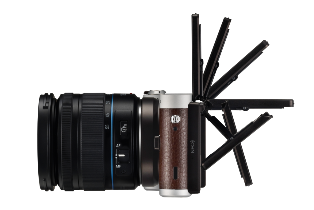 Samsung NX300M: Smarte CSC im edlen Retro-Look