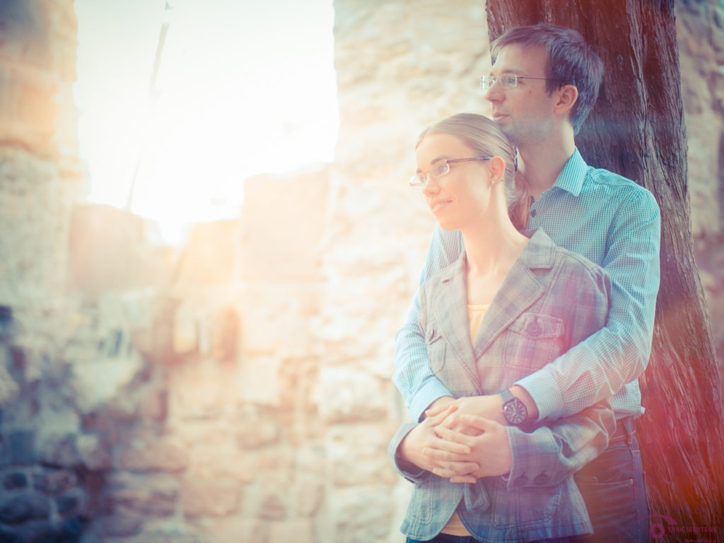 Shooting an der Burgruine Zavelstein