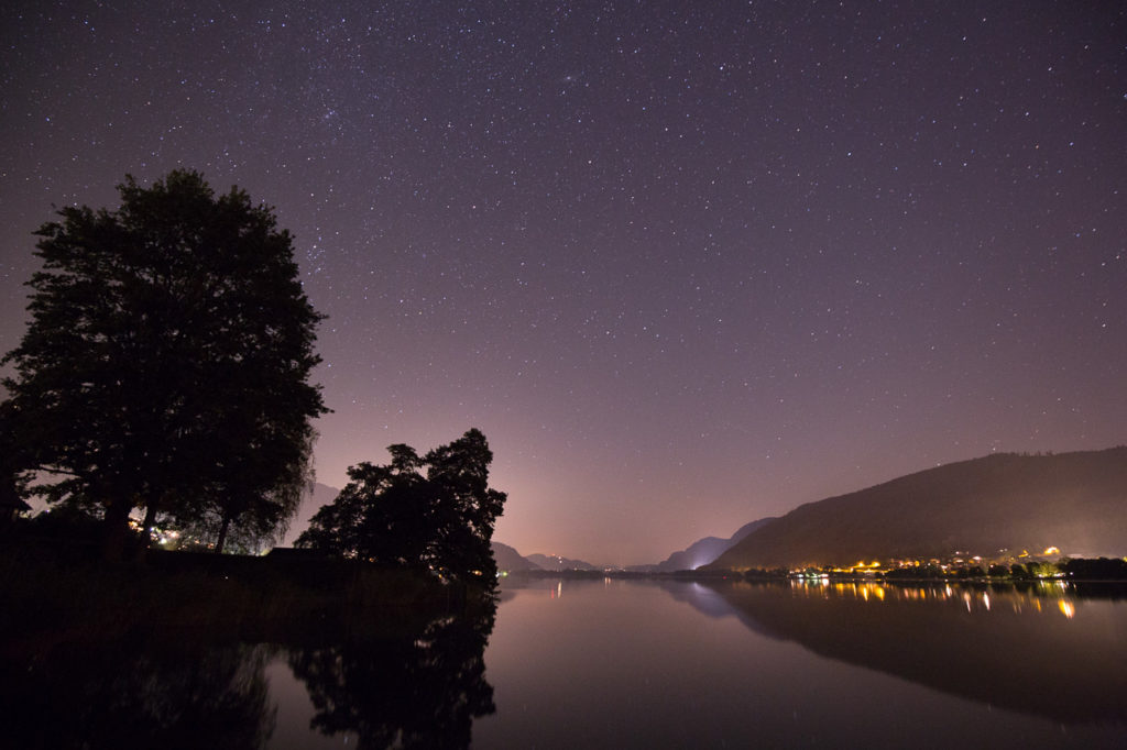 Nachts am Ossiacher See