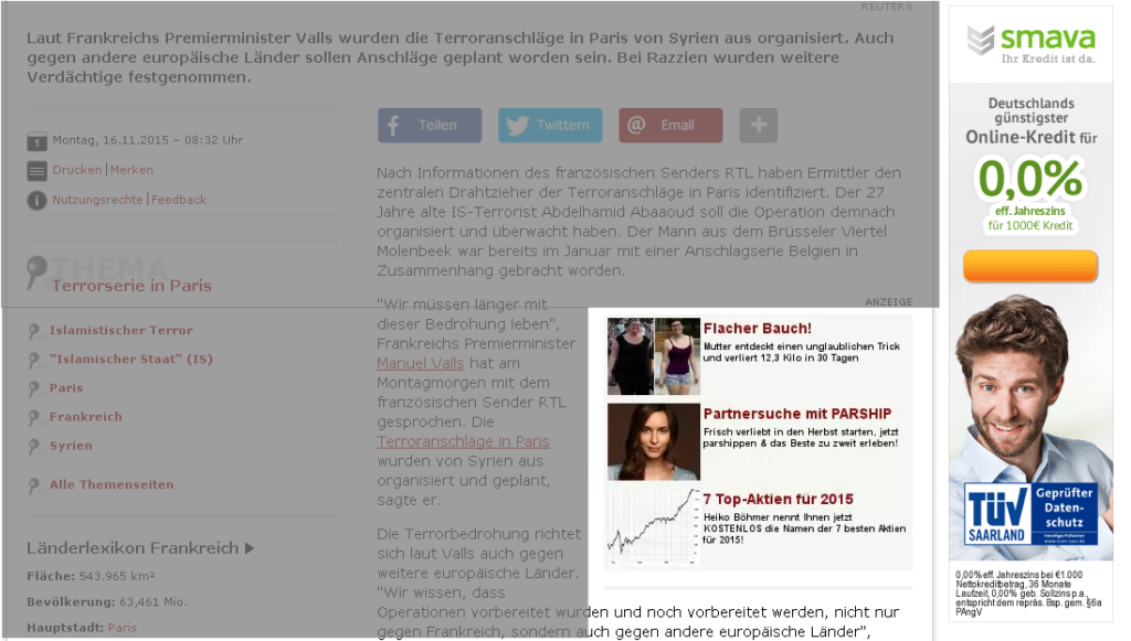 Nicht blockierbare Werbung - der neue Trend?