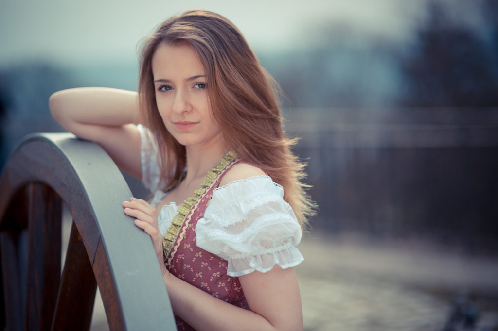 Dirndl-Shooting mit Ria