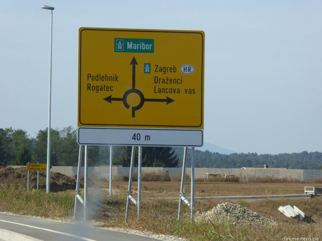 Mautfrei durch Slowenien: von Graz nach Zagreb