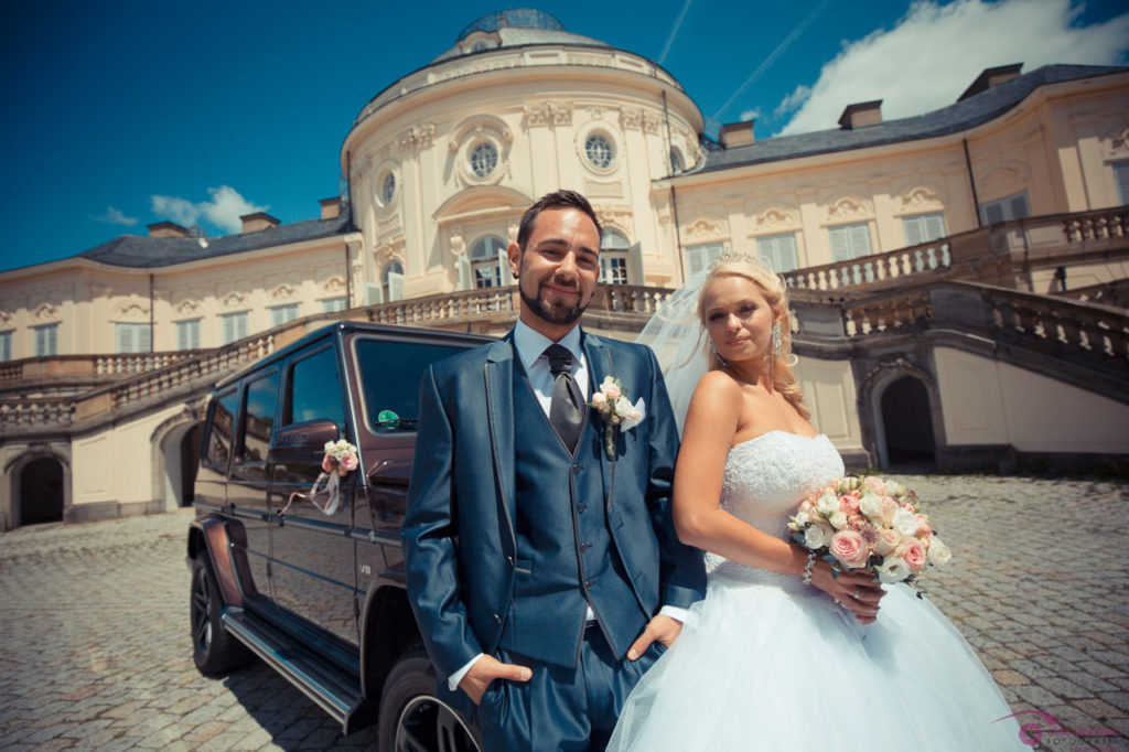 Johanna und Patrick, Hochzeit am Schloss Solitude