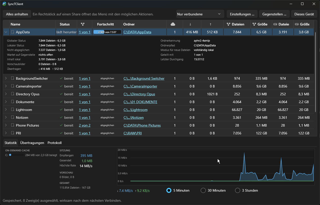 SyncTClient – Ein Syncthing Client für Windows